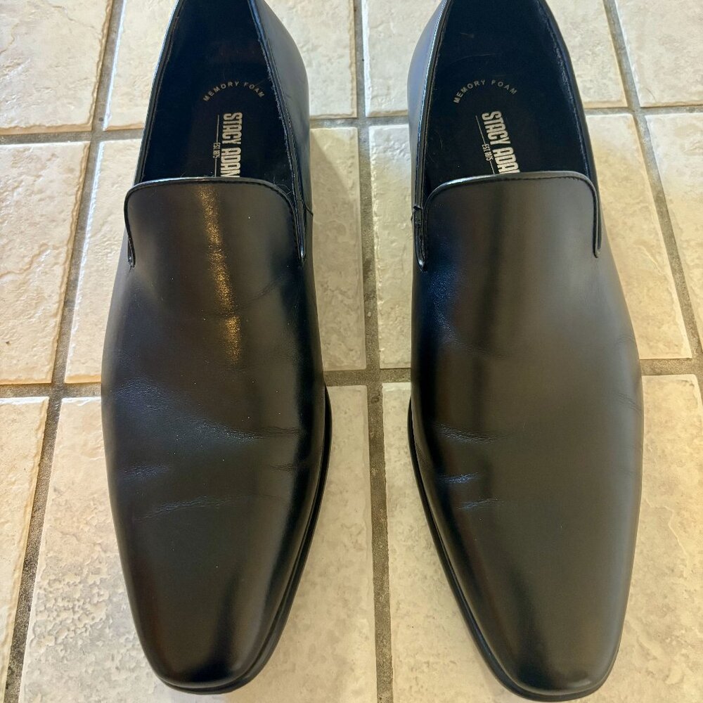 Stacey Adams Men's Black Loafer 9 Worn Once!